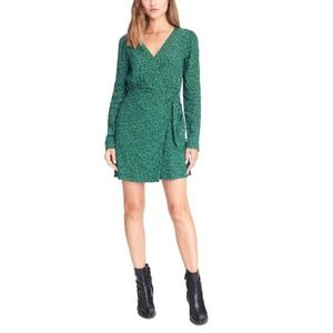 Sanctuary Stay The Night Printed Wrap Dress